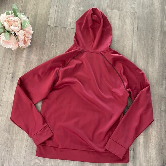 Men’s NHL Coyotes Maroon & Grey Comfy Hoodie - Picture 2 of 4